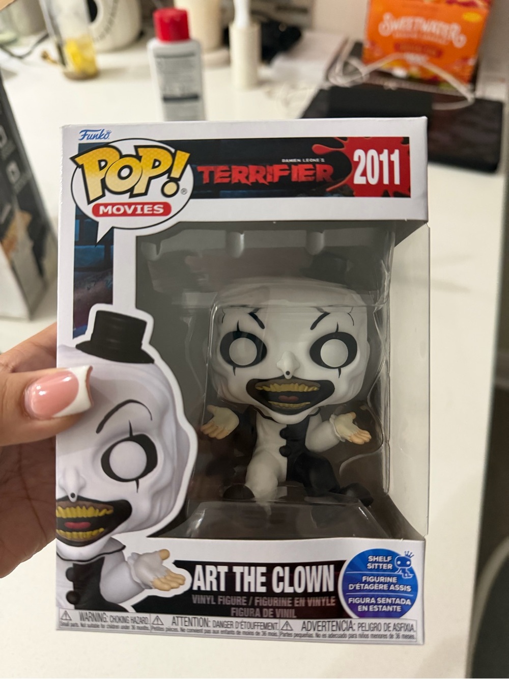 Funko White & Black Art The Clown POP! Vinyl Figure - Terrifier 2011
